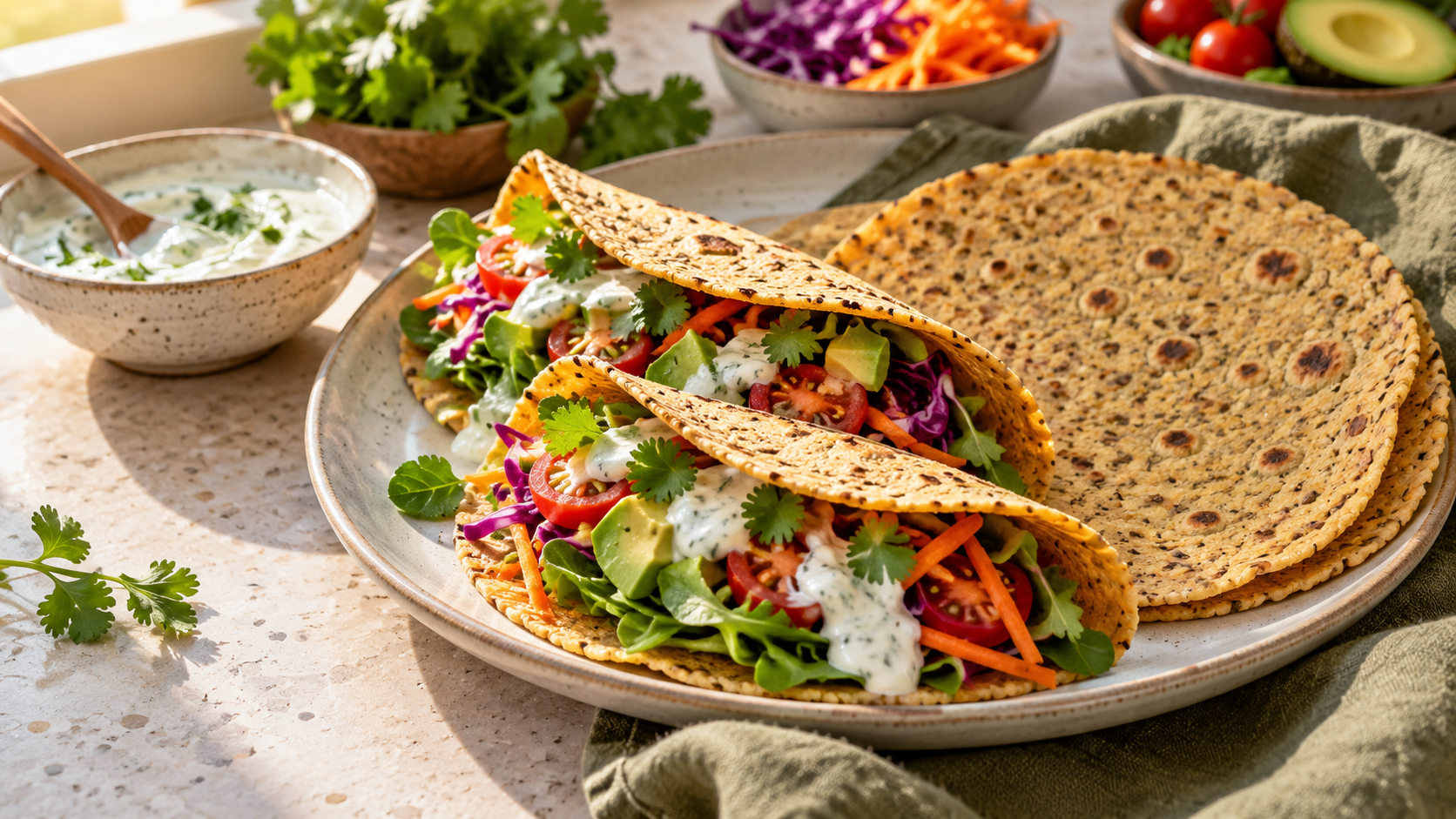 Illustrative photo of Red Lentil Tortillas